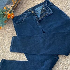 Lee Slim Fit Skinny Leg Mid Rise Sculpting Blue Jeans NO Size/Care Tag MUSTY